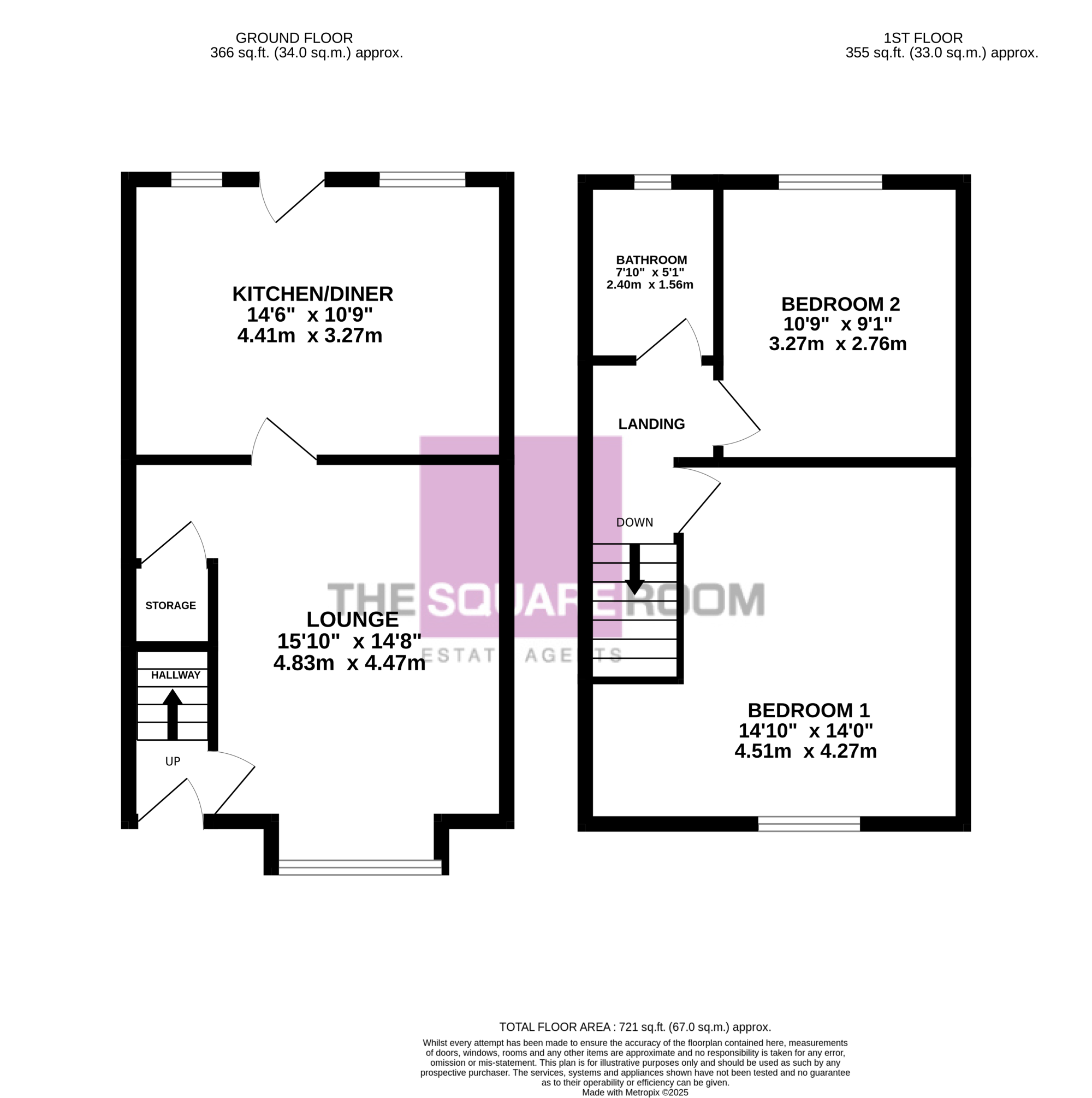 5, Butts Road, Thornton floorplan