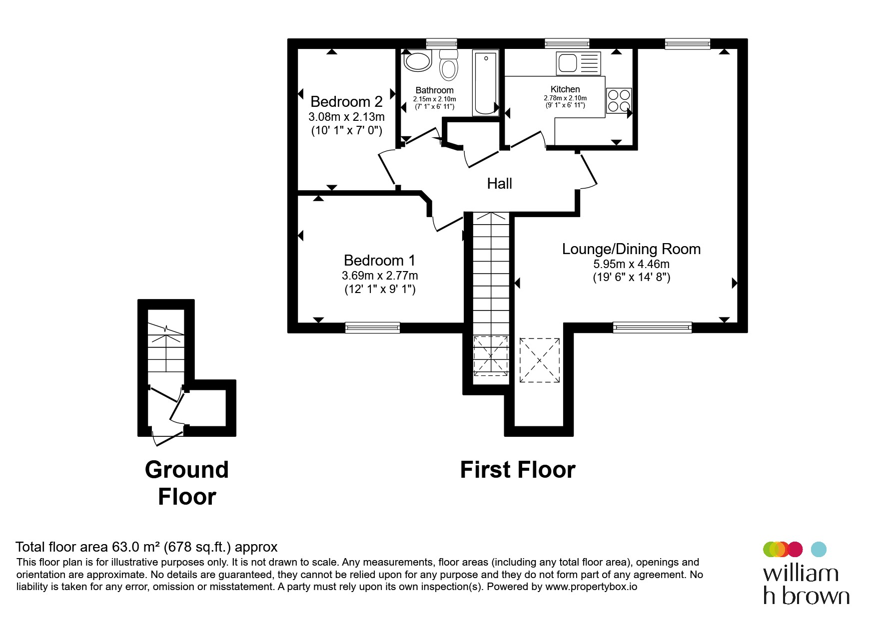 4, The Lawns, Stevenage floorplan