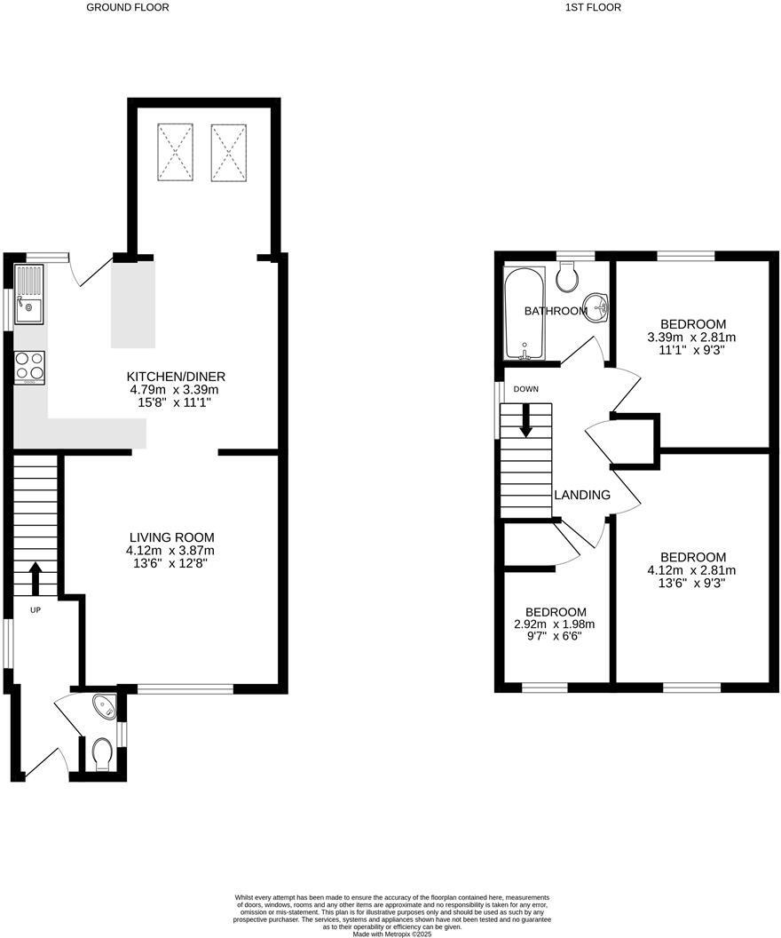 6, Nanscober Place, Helston floorplan