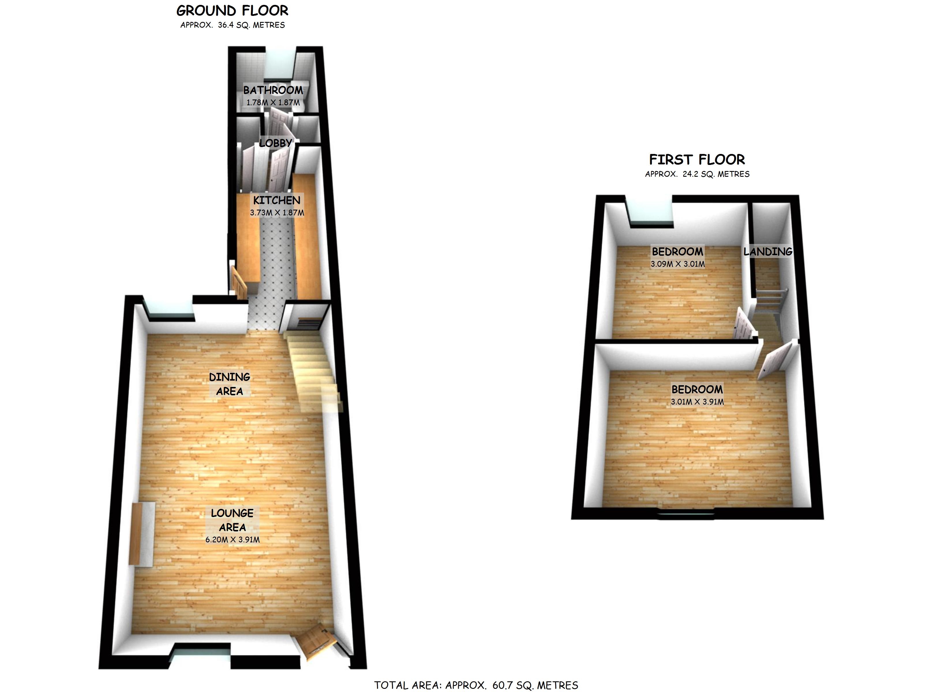 2 Bedrooms Terraced house for sale in Silver Street, Newport Pagnell, Buckinghamshire MK16