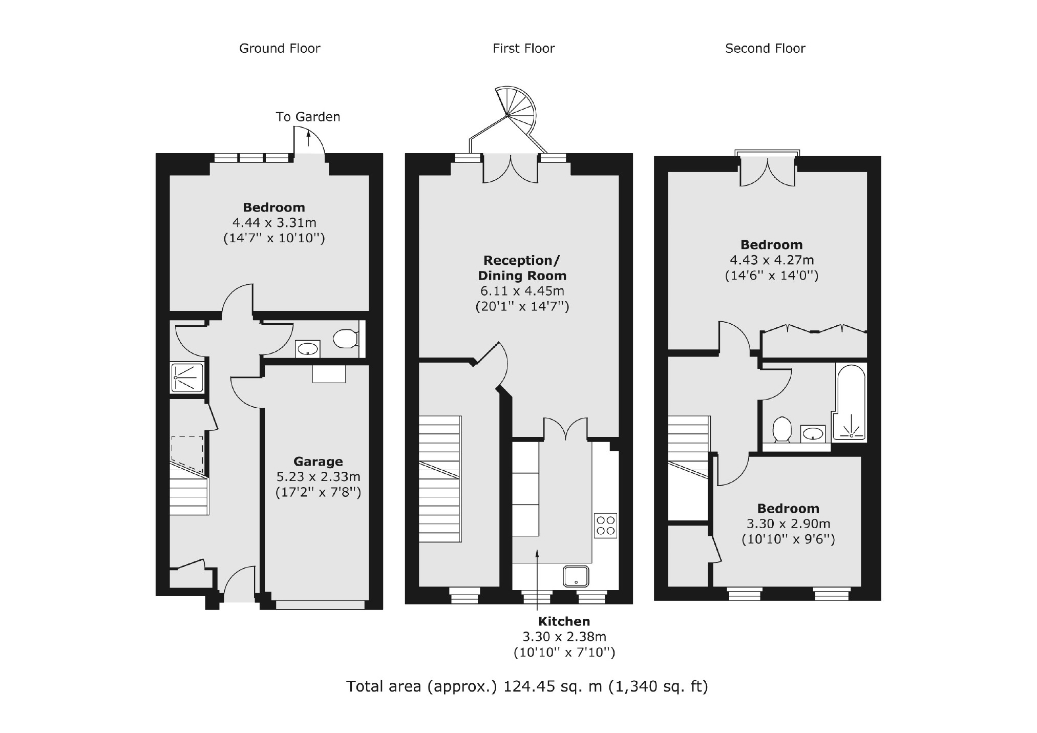 St. Pauls Mews, London floorplan