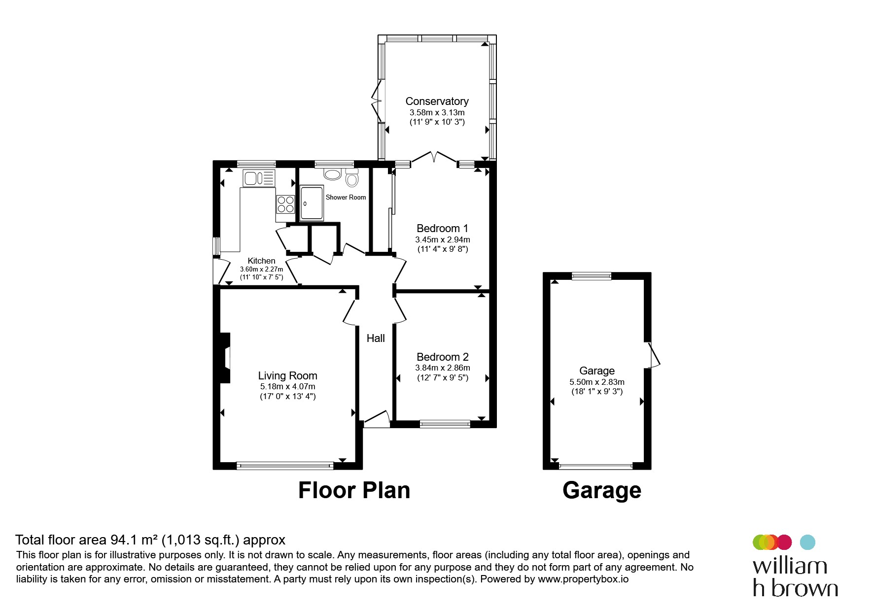 Walnut Close, Foulden floorplan