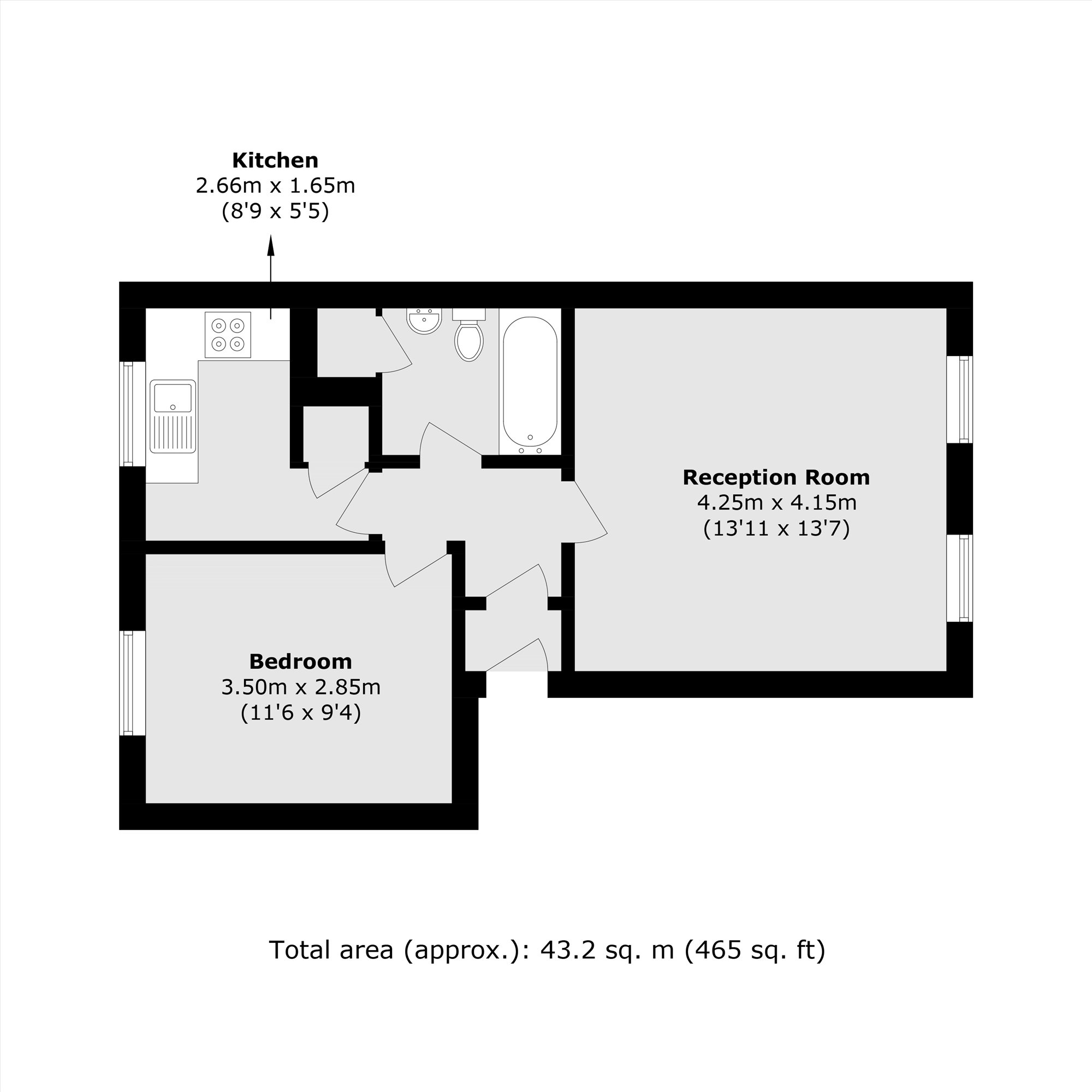 Kirkwall Place, LONDON floorplan