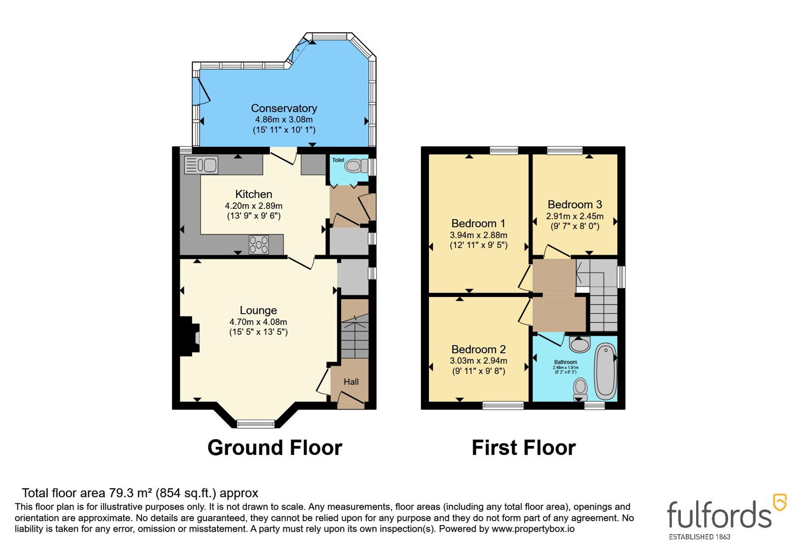 1 White Rock Cottages,, Brixham Road, Devon floorplan