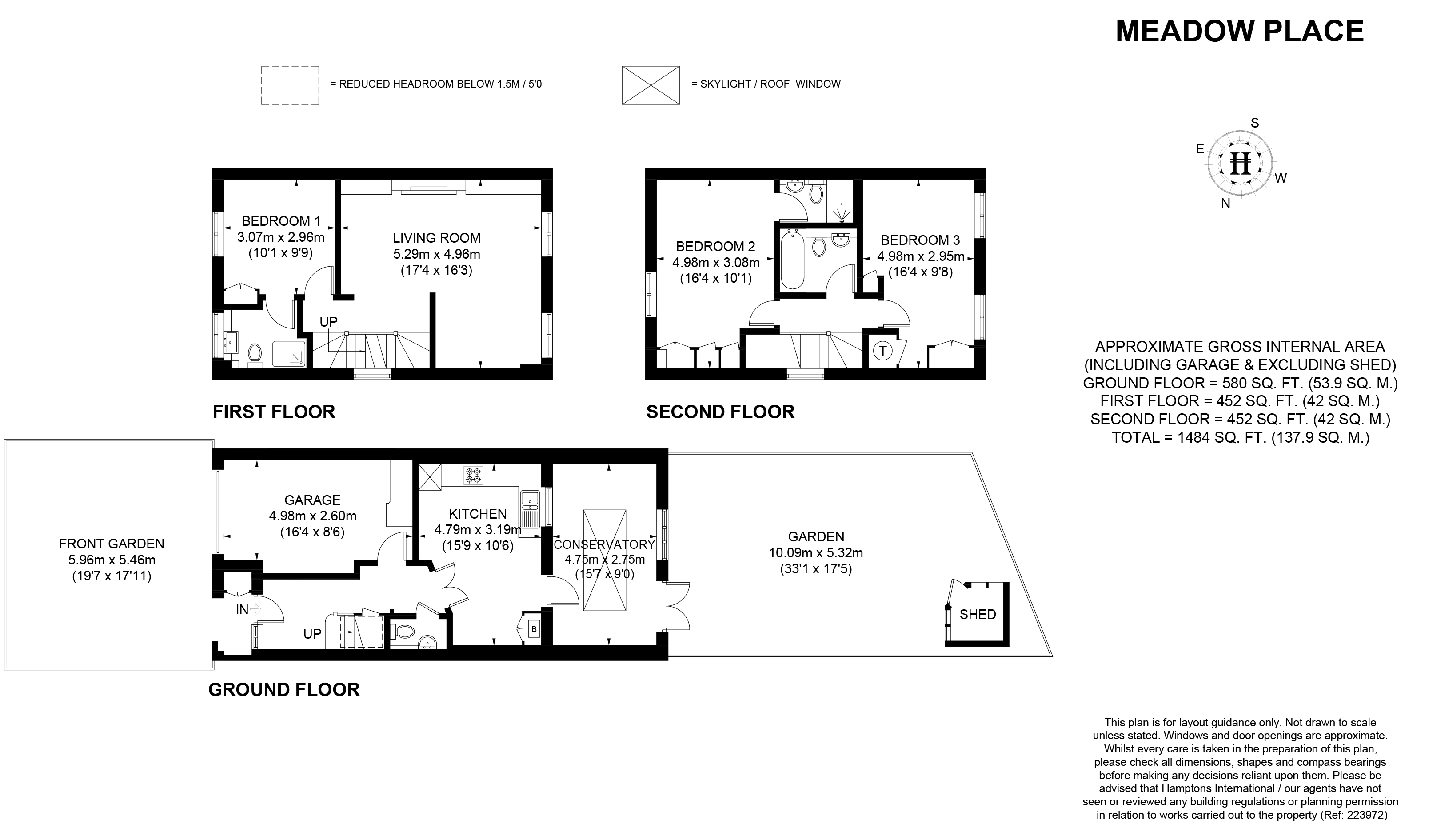 3 Bedrooms Terraced house to rent in Meadow Place, Edensor Road, London W4