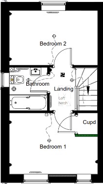 The Swallow, High Hazles Drive, Huthwaite floorplan