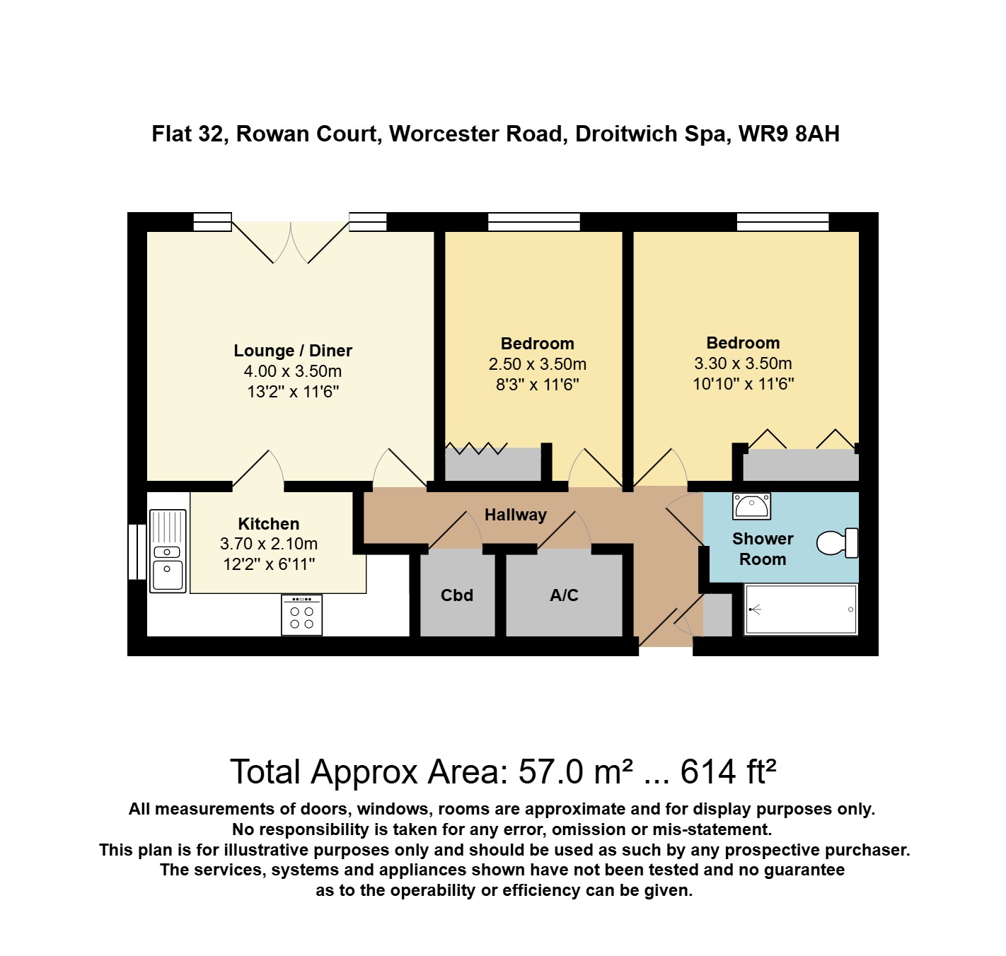 Worcester Road, Worcestershire floorplan