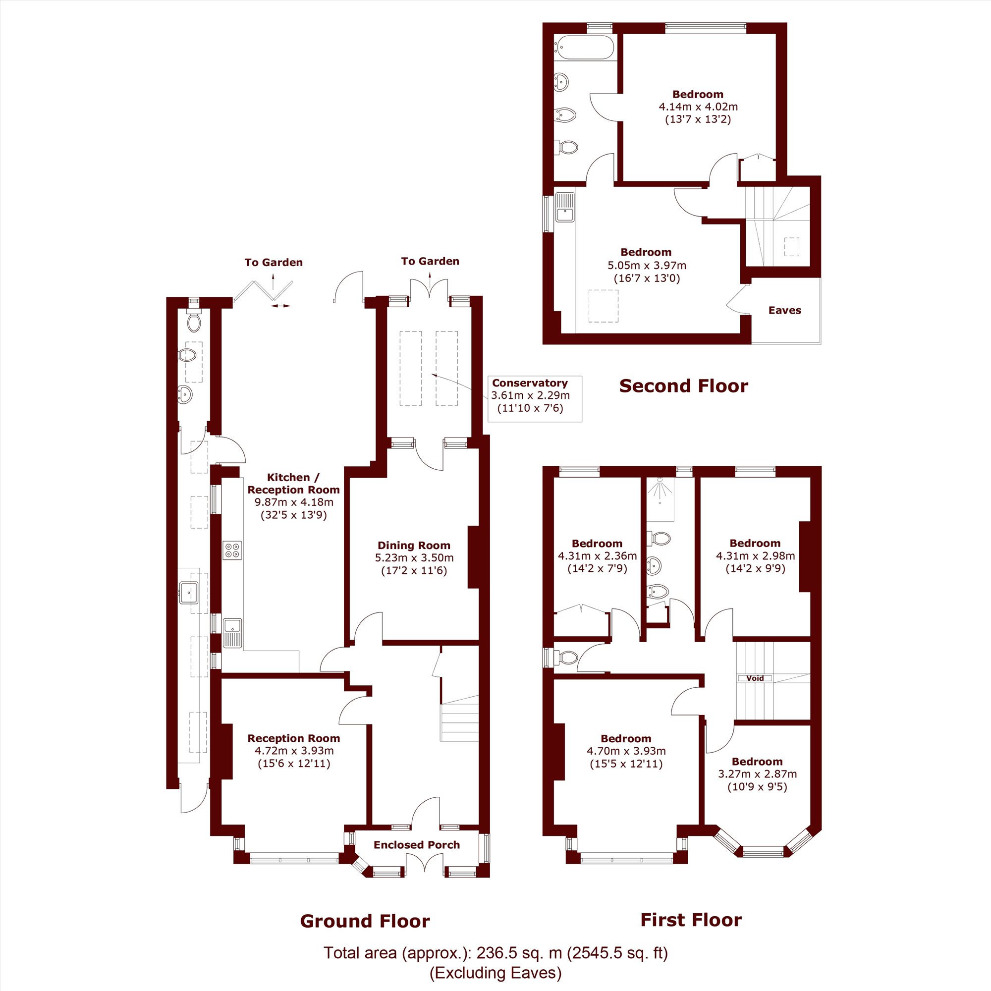4, Worple Avenue, London floorplan