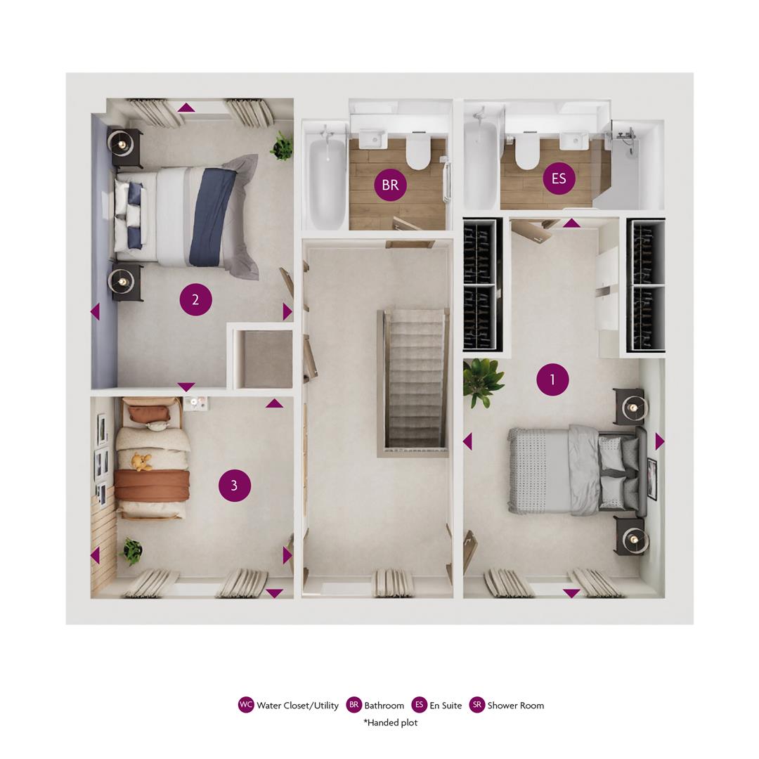 Myleswood, Plot 12 - The Hyland, Stocks Lane, Brentwood floorplan