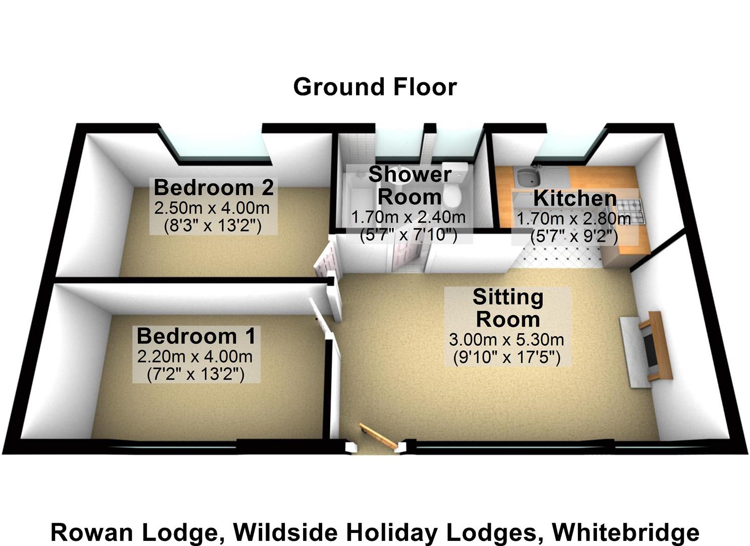 Rowan Lodge Wildside Holiday Lodges, Whitebridge, Inverness IV2, 2