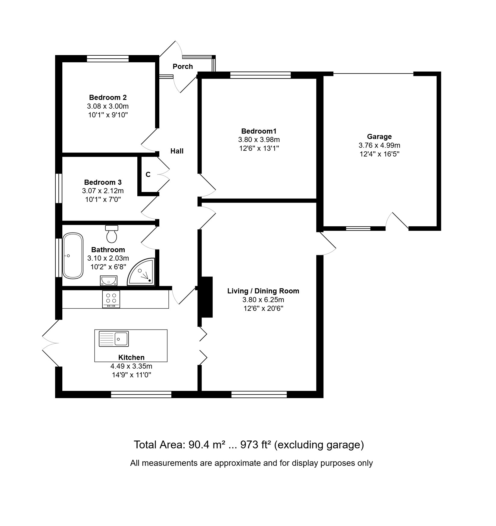 8 Spinney Close, South Wootton, Norfolk floorplan