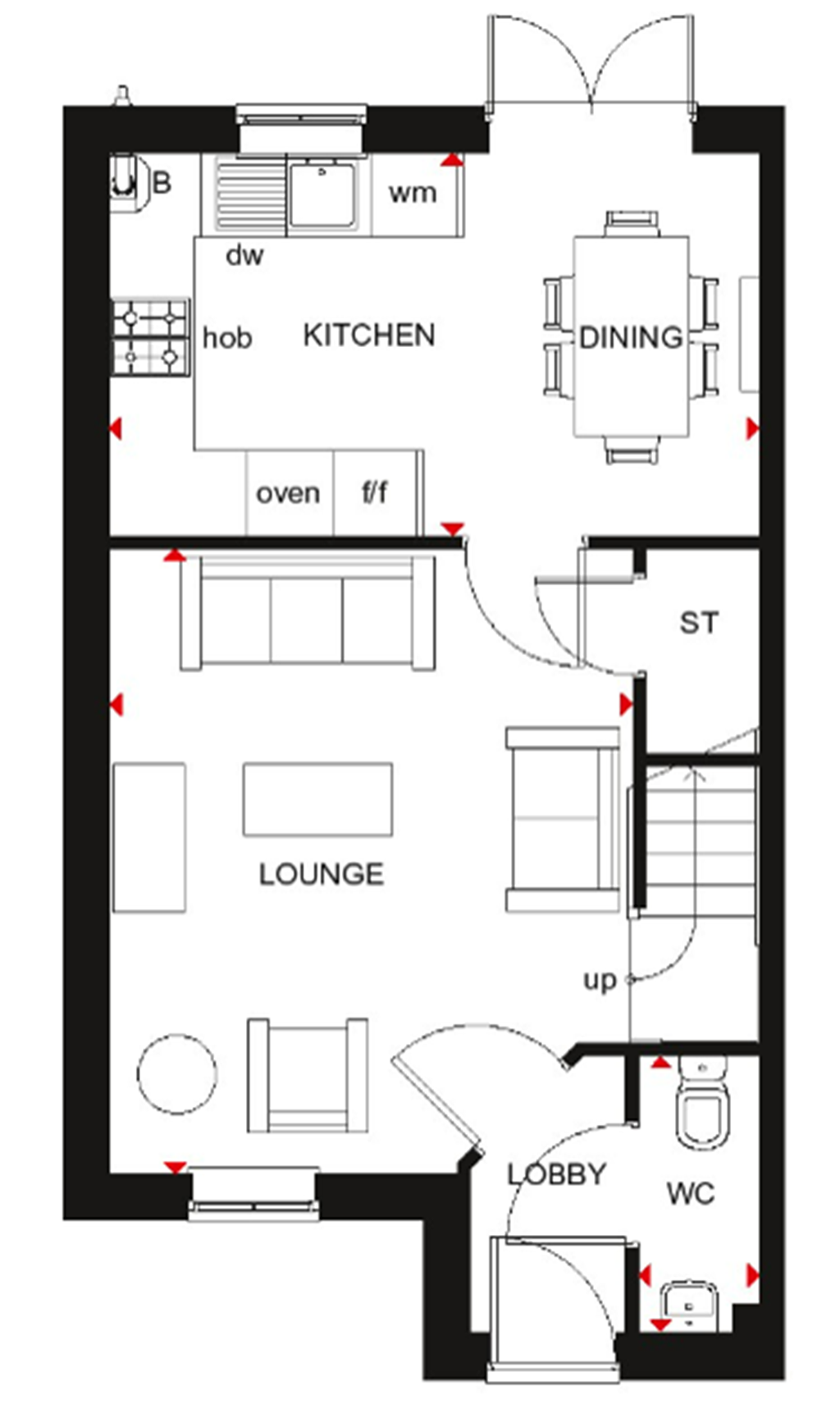 "Palmerston" at Doncaster Road, Hatfield, Doncaster DN7, 3 bedroom end