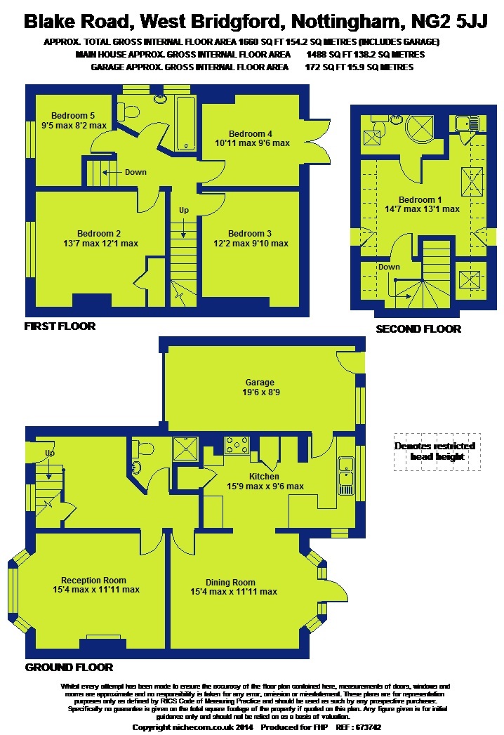 5 Bedrooms Semi-detached house for sale in Blake Road, West Bridgford, Nottingham NG2