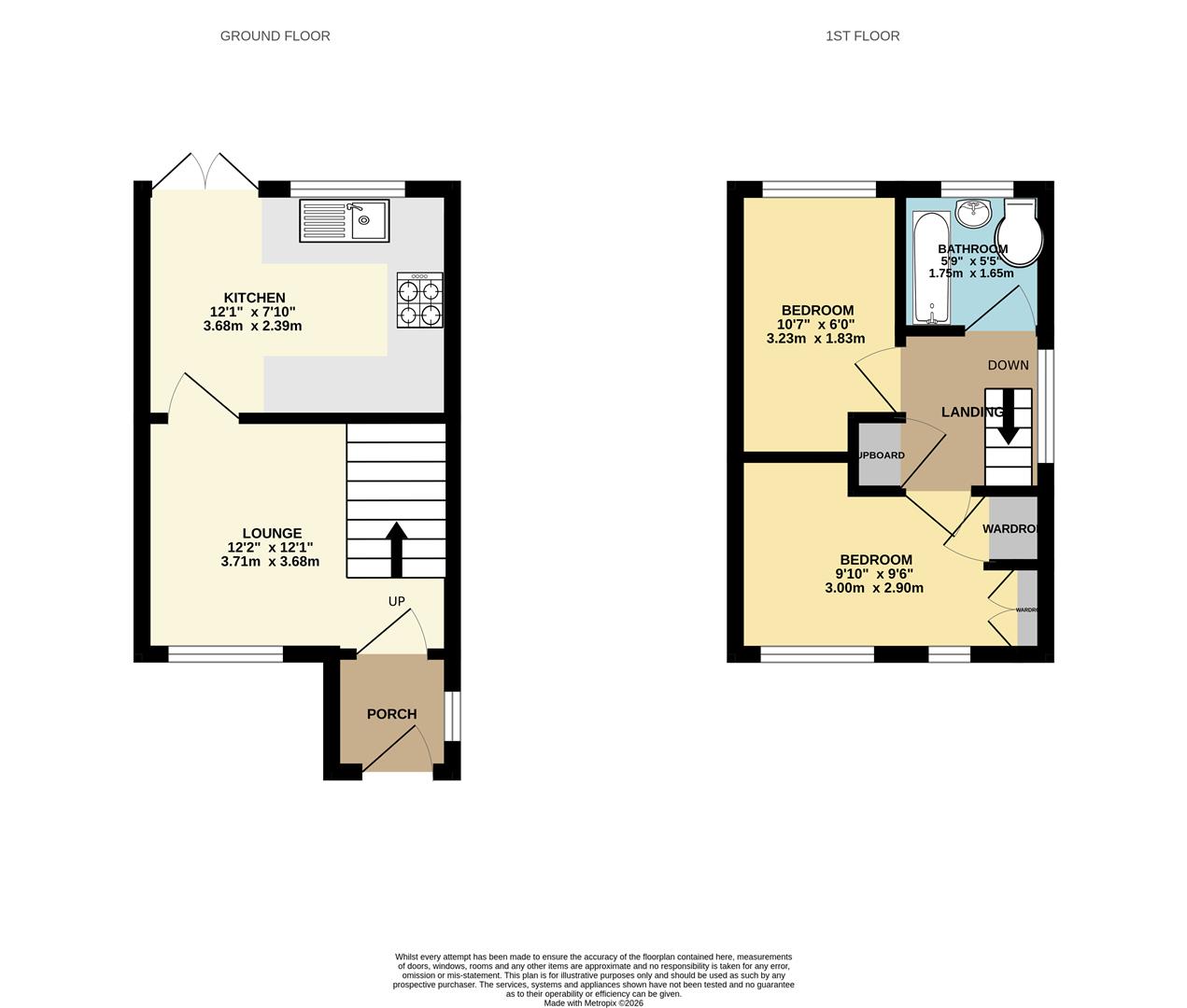 54, Falcon Way, Woodville floorplan