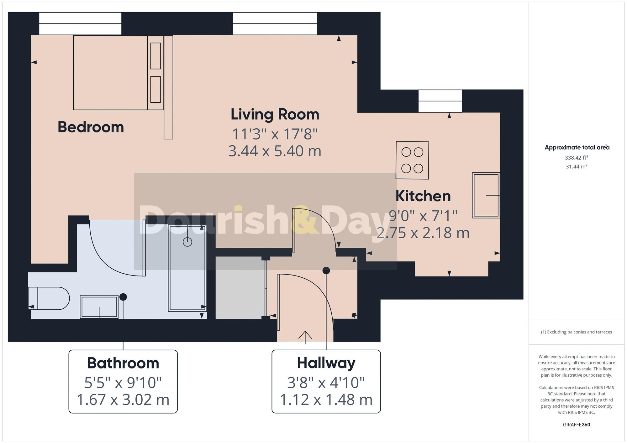 31 St. Georges Mansions St. Georges Parkway, Stafford floorplan