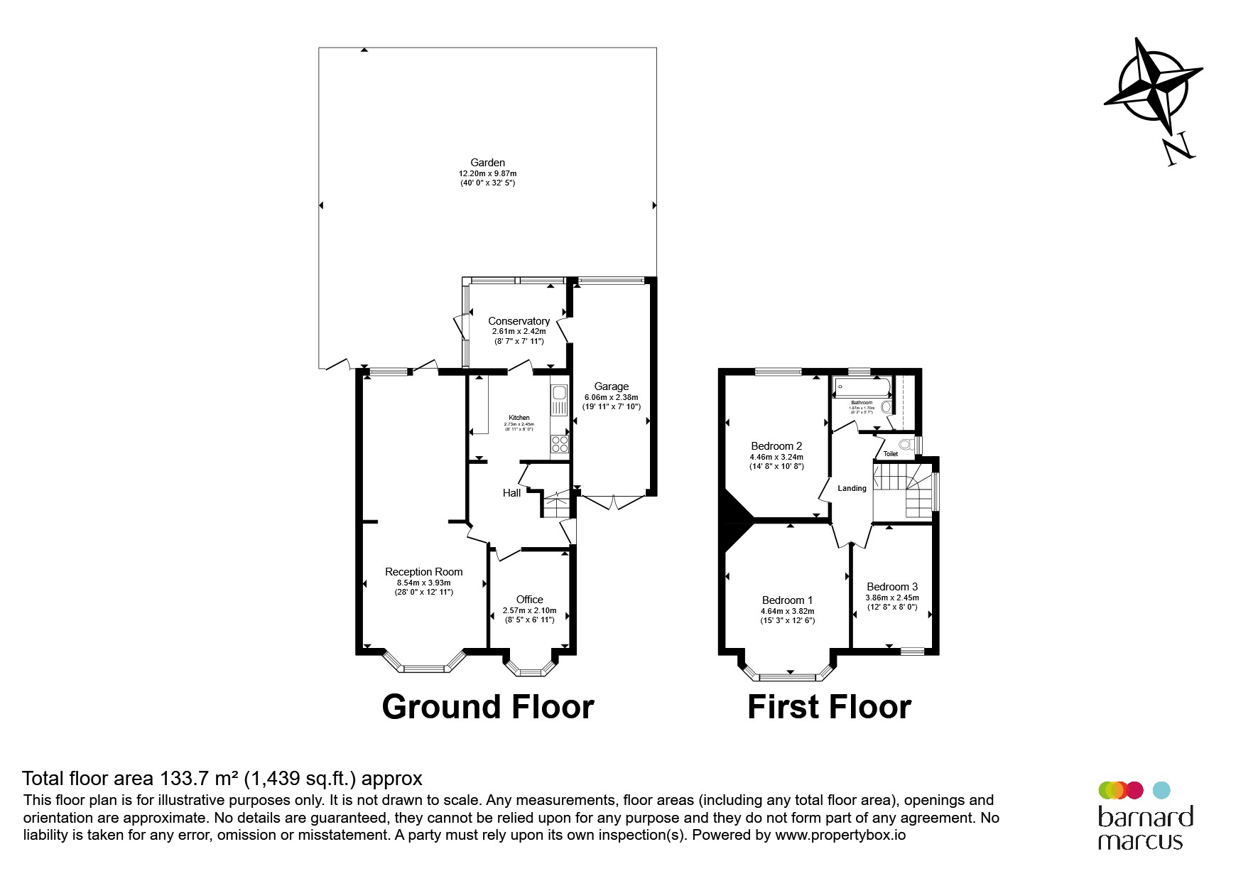 53, Amberwood Rise, New Malden floorplan