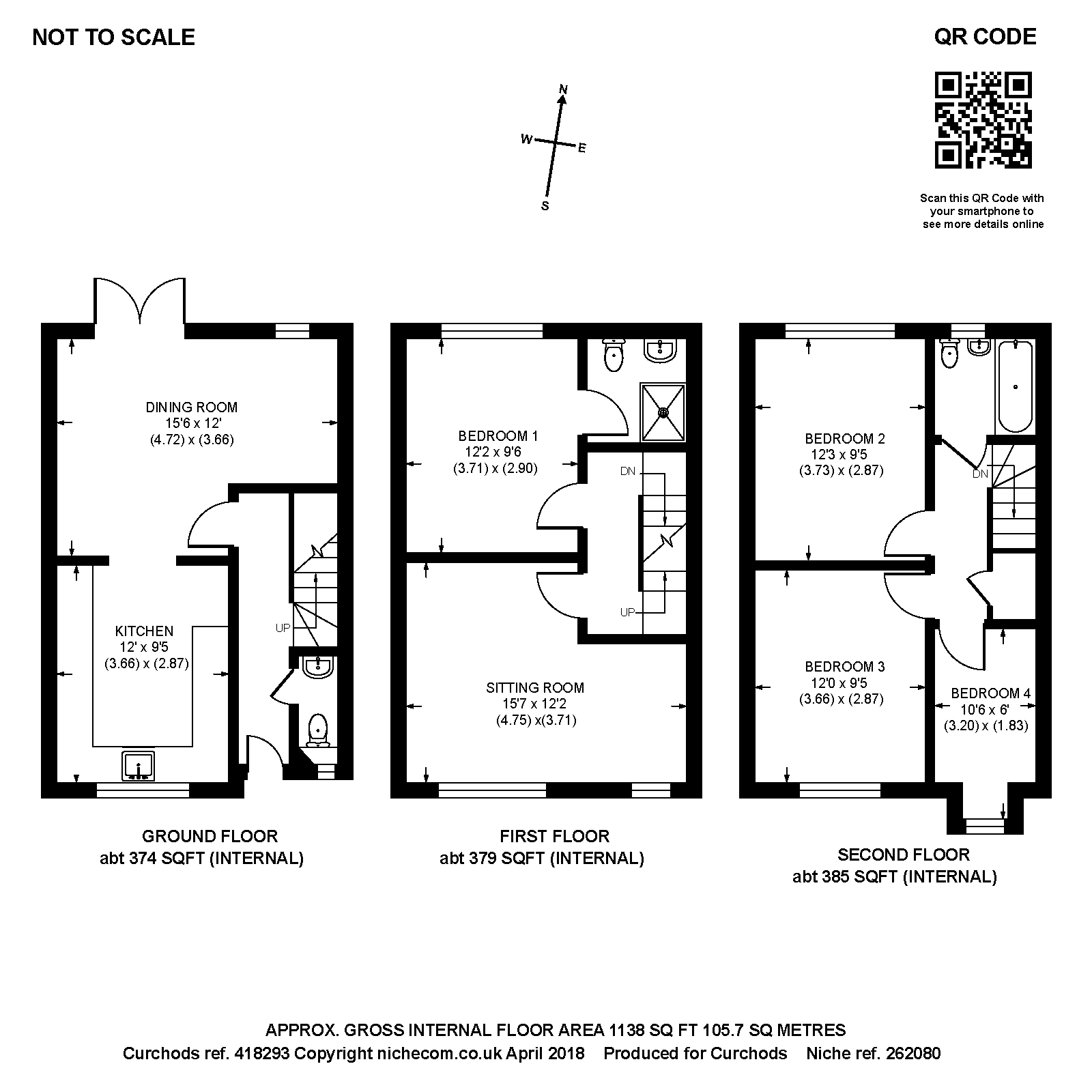 4 Bedrooms Terraced house for sale in Woodhaven Mews, Gainsborough Court, Walton-On-Thames KT12