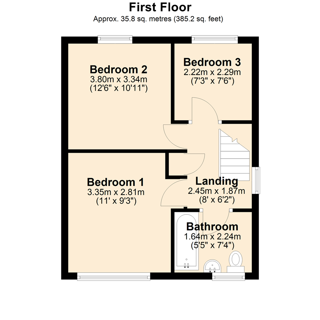 134, Laneside Road, Rossendale floorplan