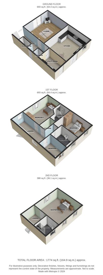25, Glascoed, Llanelli floorplan