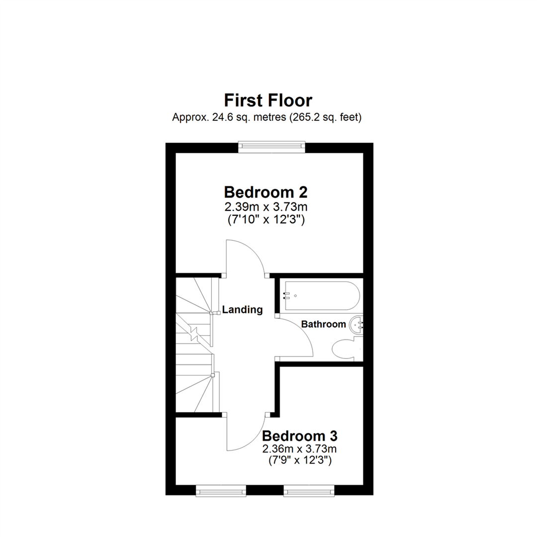 40, Fir Tree Close, Selby floorplan