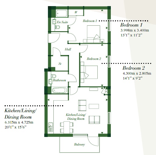 2 Bedrooms Flat for sale in Benhill Road, Camberwell SE5