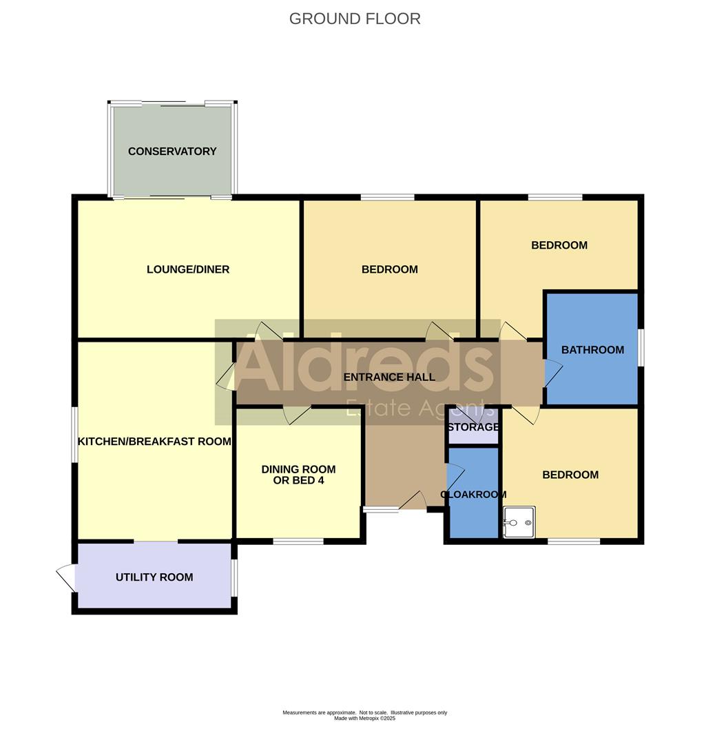 14, Seavert Close, Lowestoft floorplan