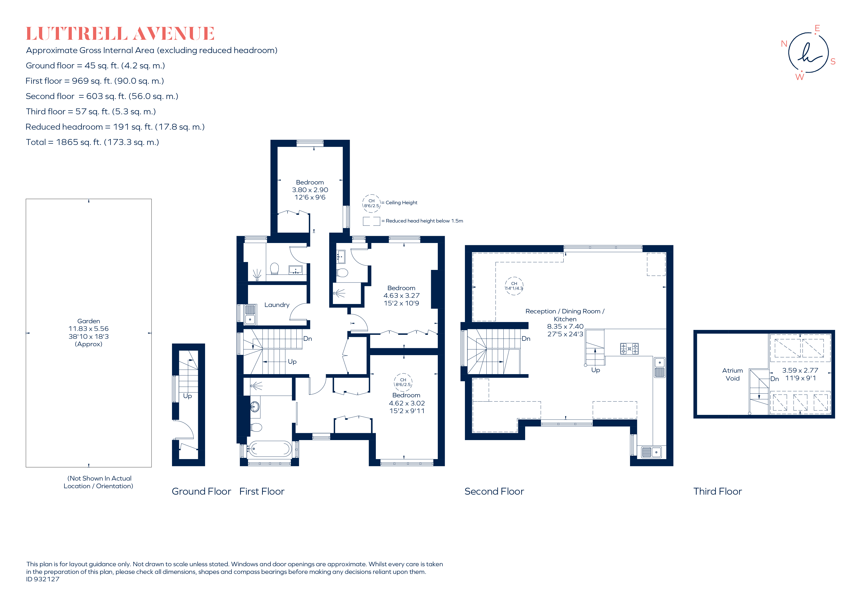 Luttrell Avenue, London floorplan