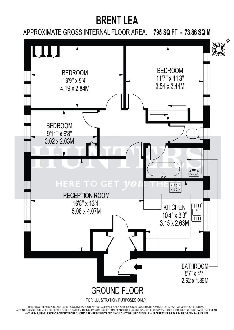 Brent Lea, Brentford floorplan