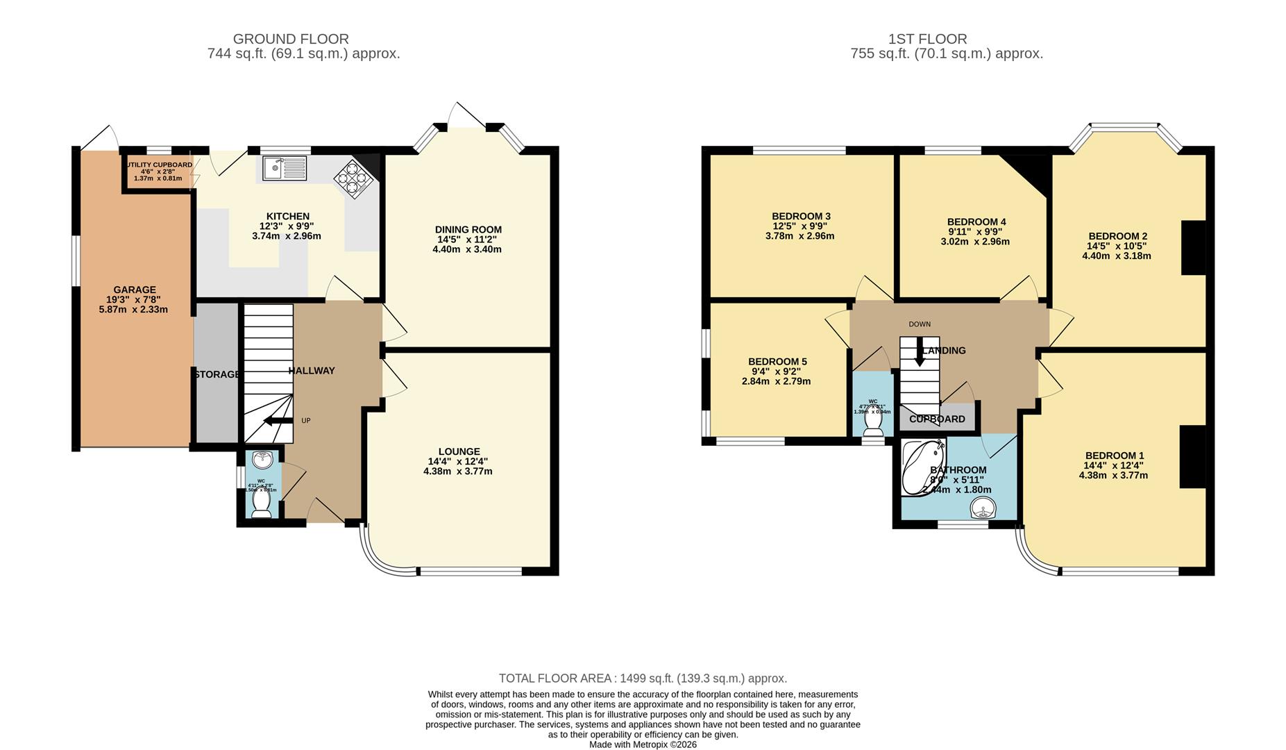 12, Gloucester Avenue, Margate floorplan