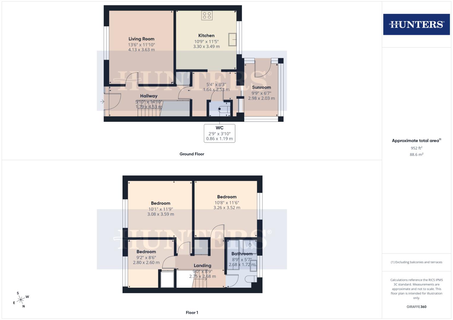 79, Burstall Hill, Bridlington floorplan