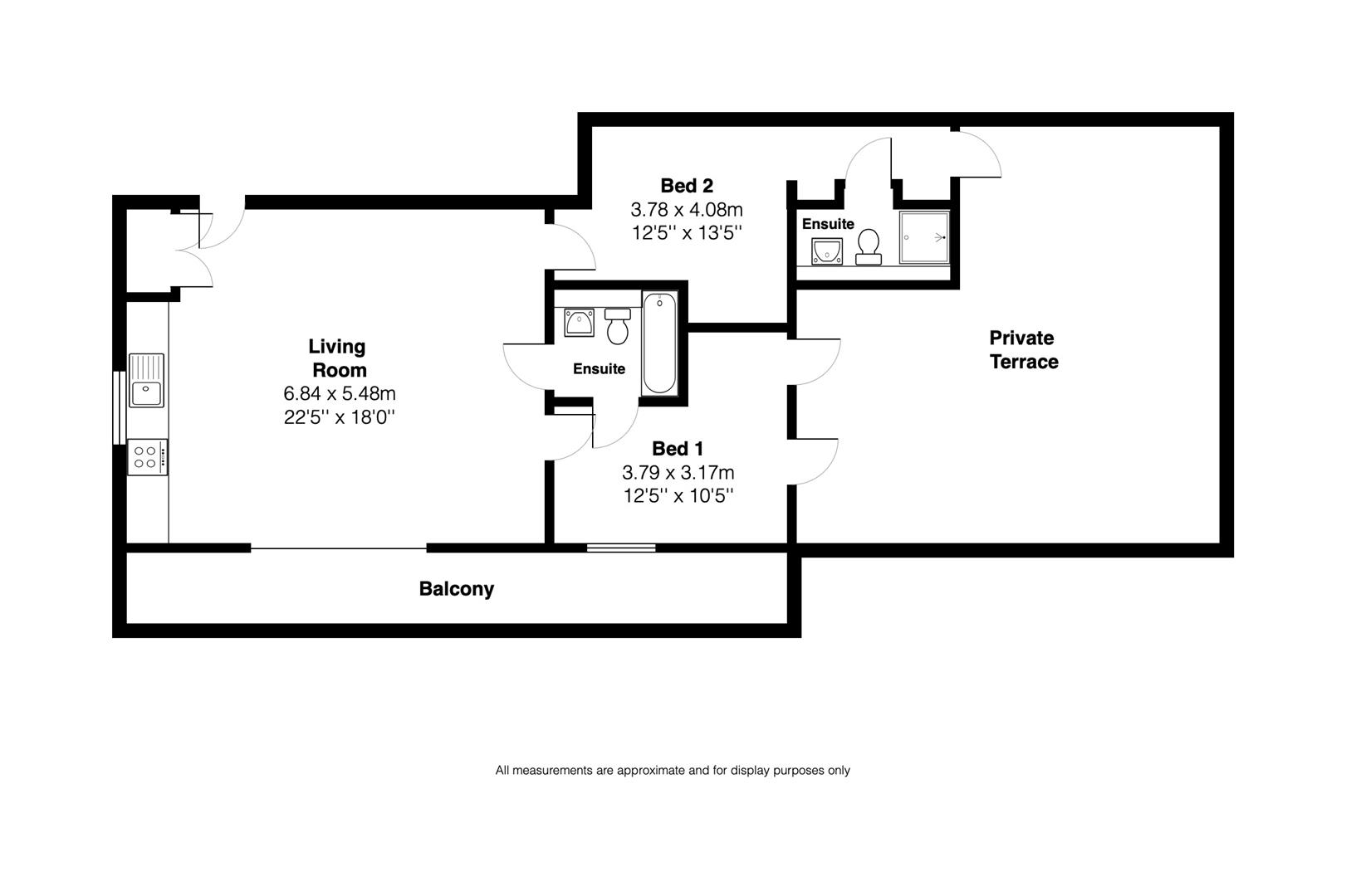41 Dolphin Bridge House, Rockingham Road, Uxbridge floorplan