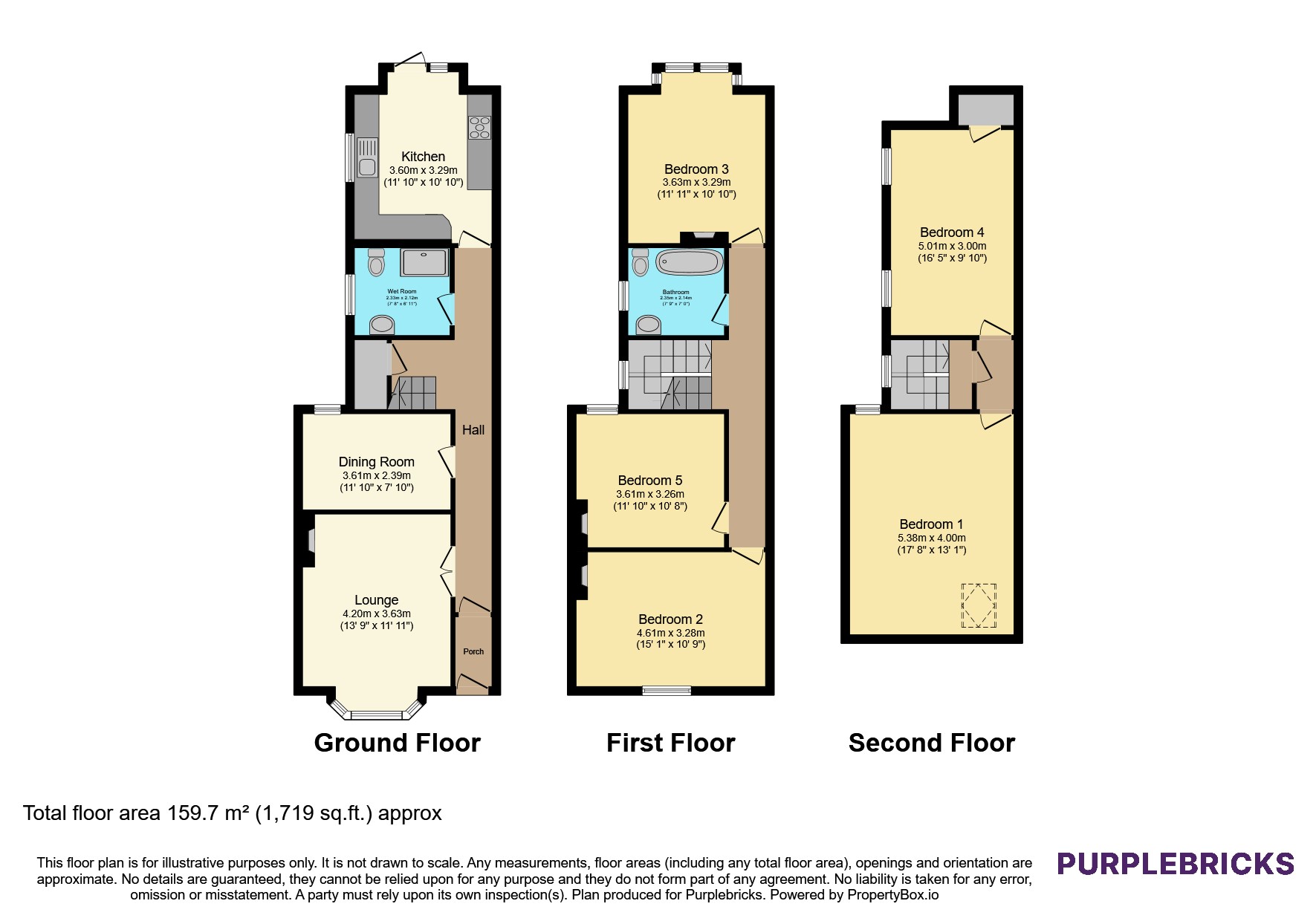 113, Walmer Road, Portsmouth floorplan
