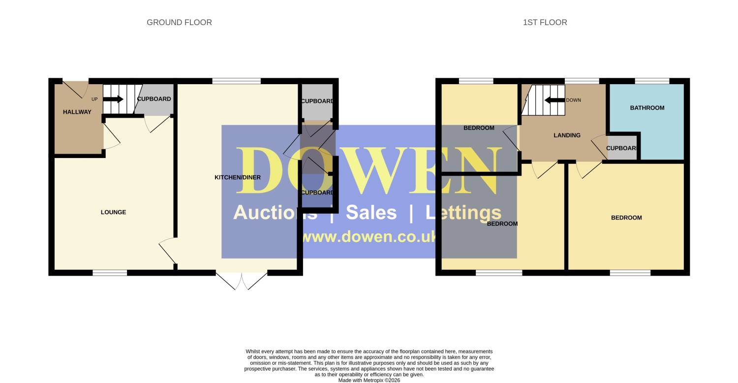 61, Oakdene Road, Stockton-on-Tees floorplan