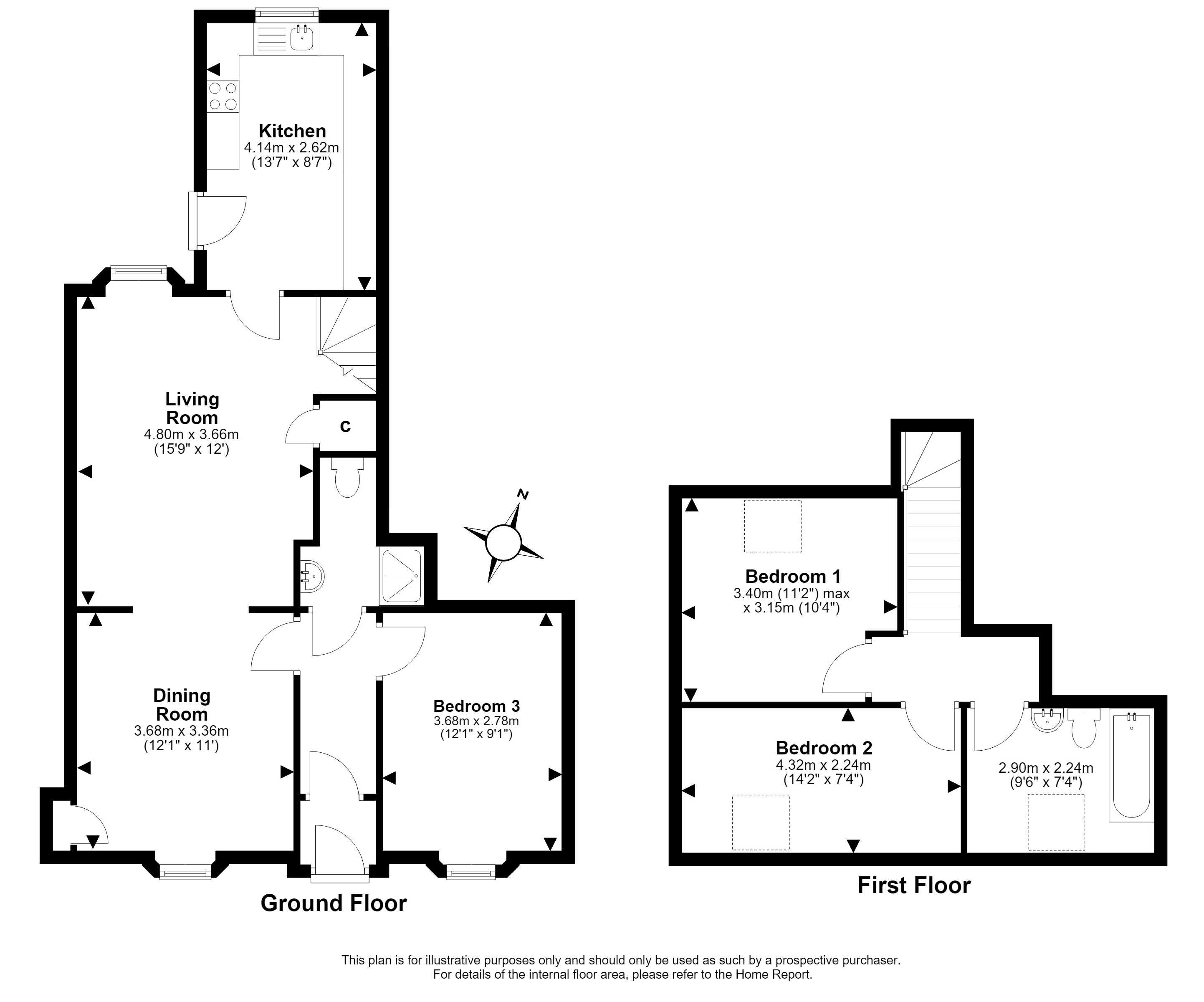 10, Quarry Cottages, Newcraighall, Edinburgh floorplan