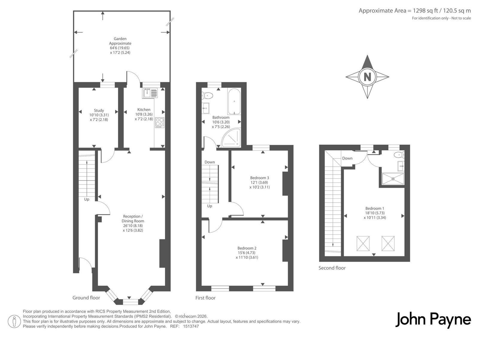 61, Myrtledene Road, Abbey Wood floorplan