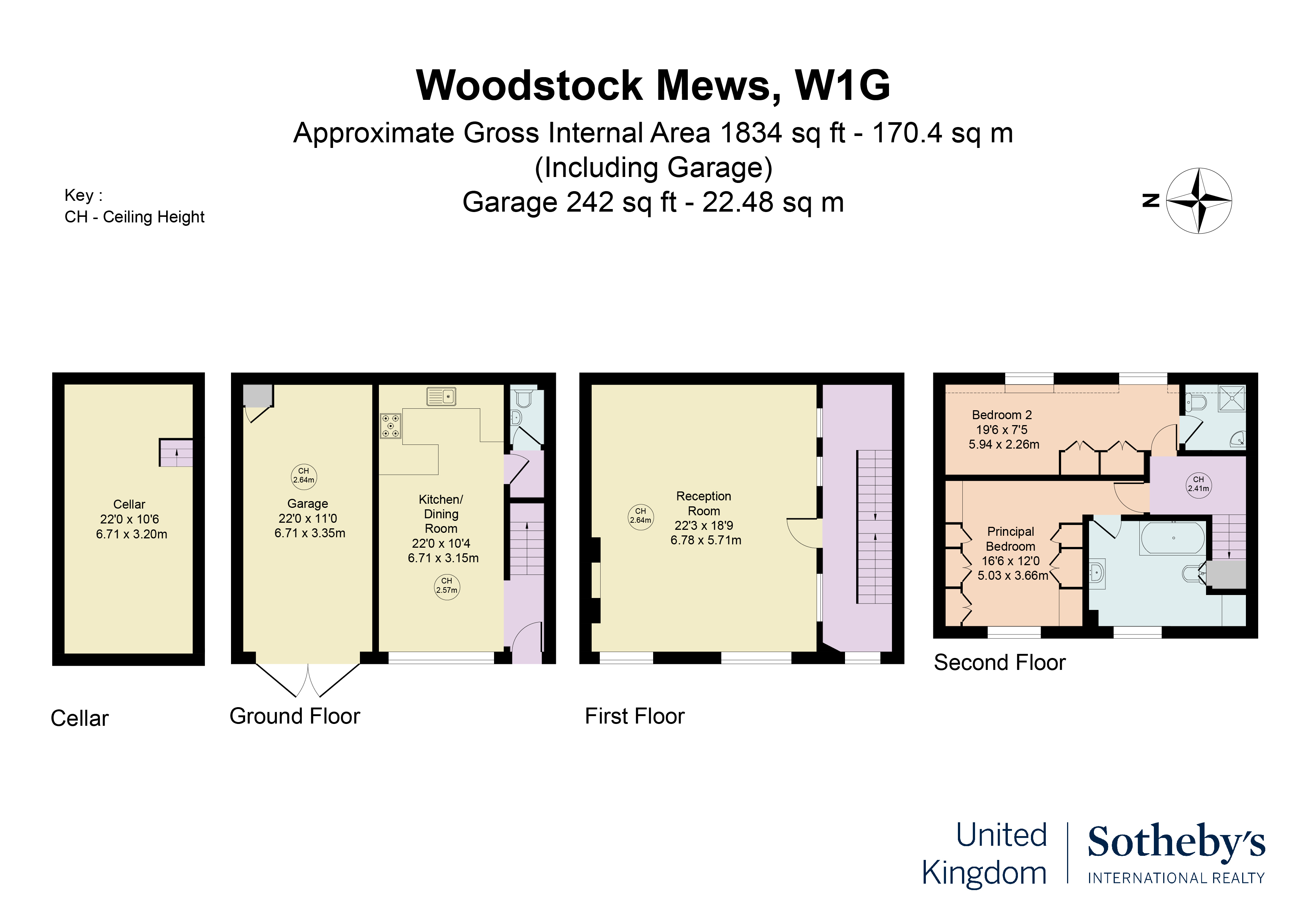 Woodstock, Woodstock Mews, London floorplan