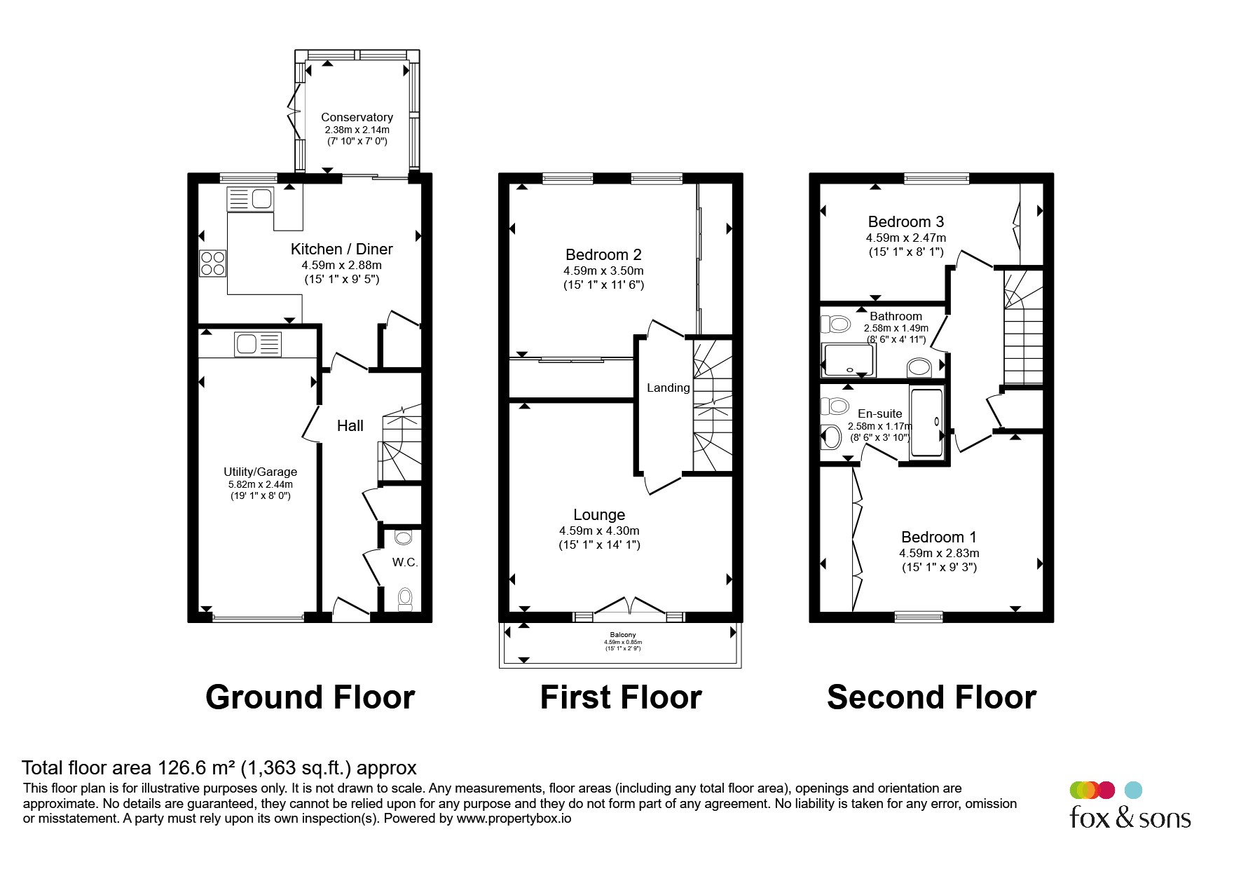 5, Lionel Road, Bexhill-On-Sea floorplan