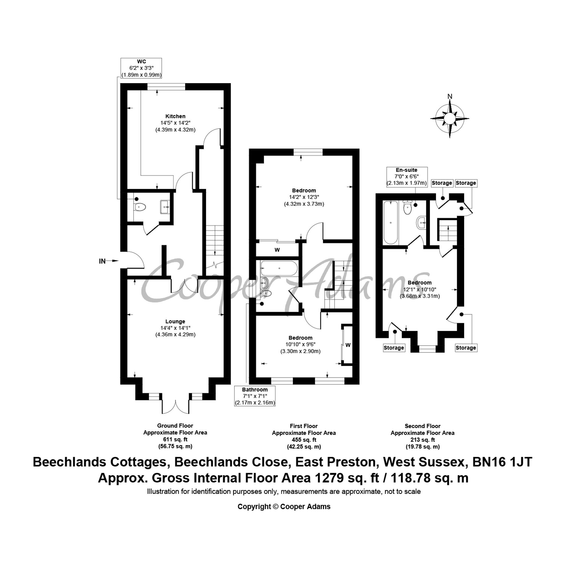 5 Beechlands Cottages, Beechlands Close, East Preston floorplan