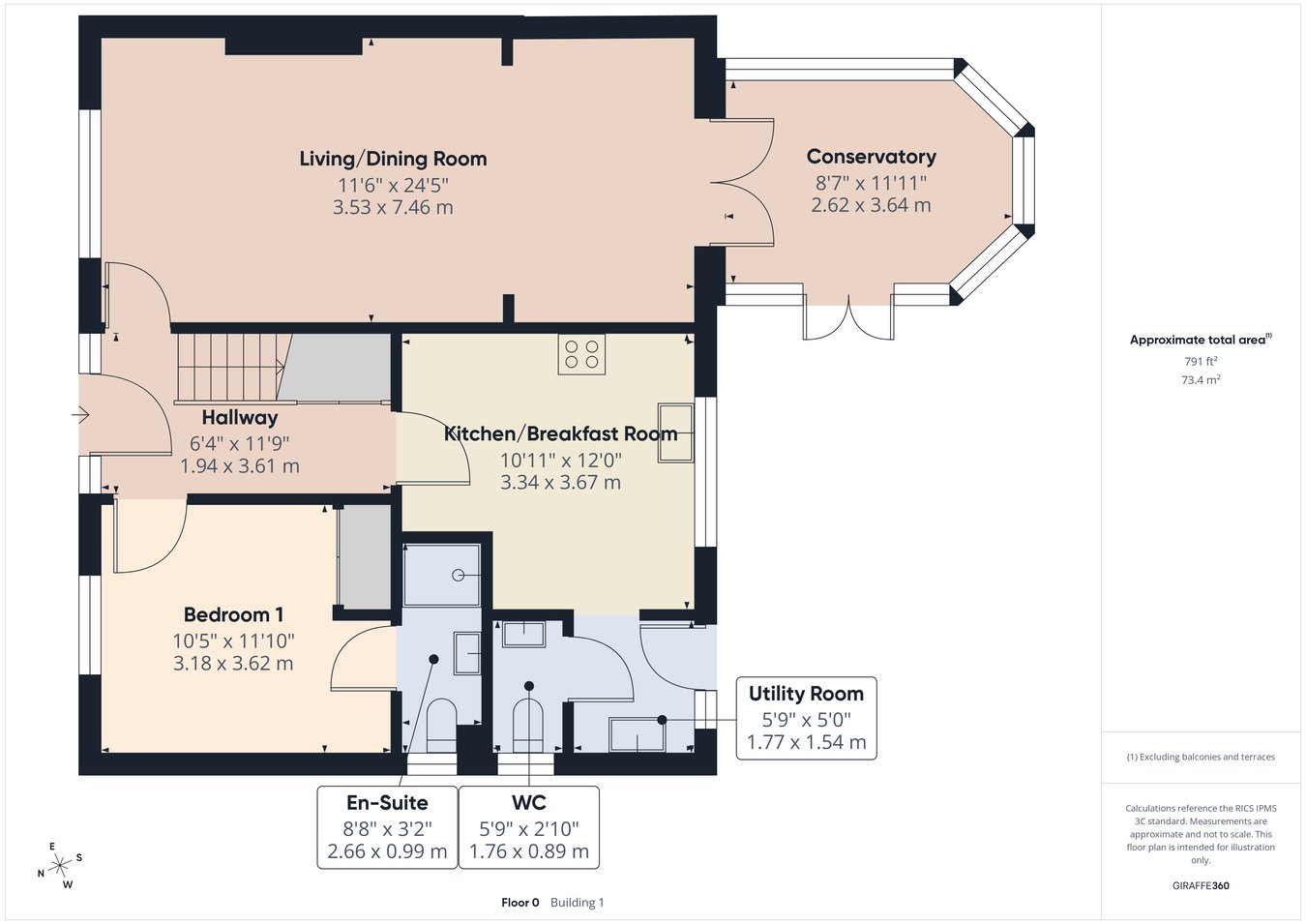 3, Spring Court, King's Lynn floorplan