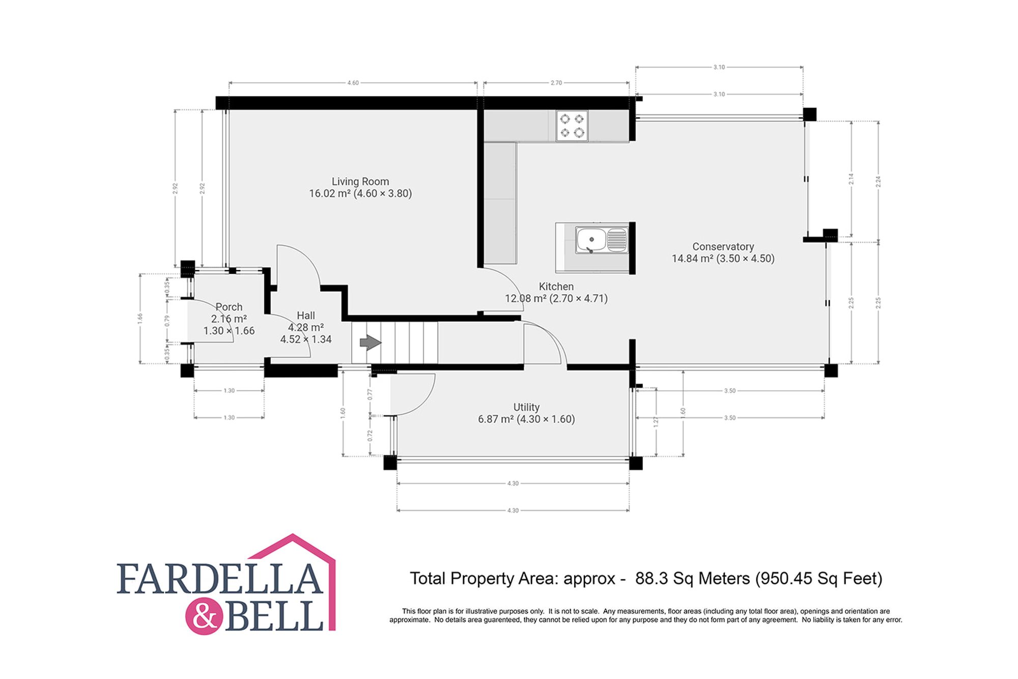 18 Ullswater Road, Burnley floorplan