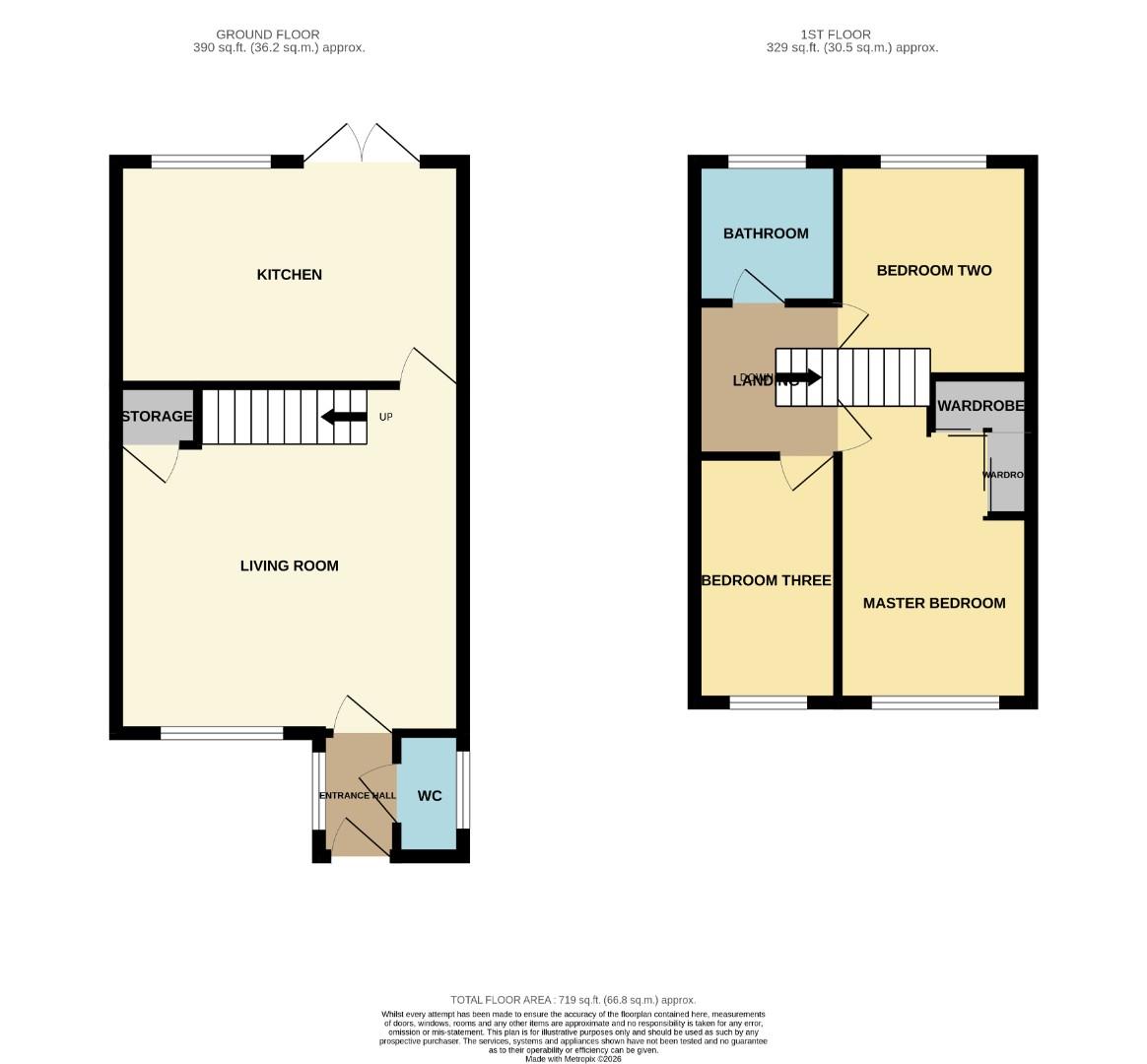 29, St. Aidans Way, Ferryhill floorplan
