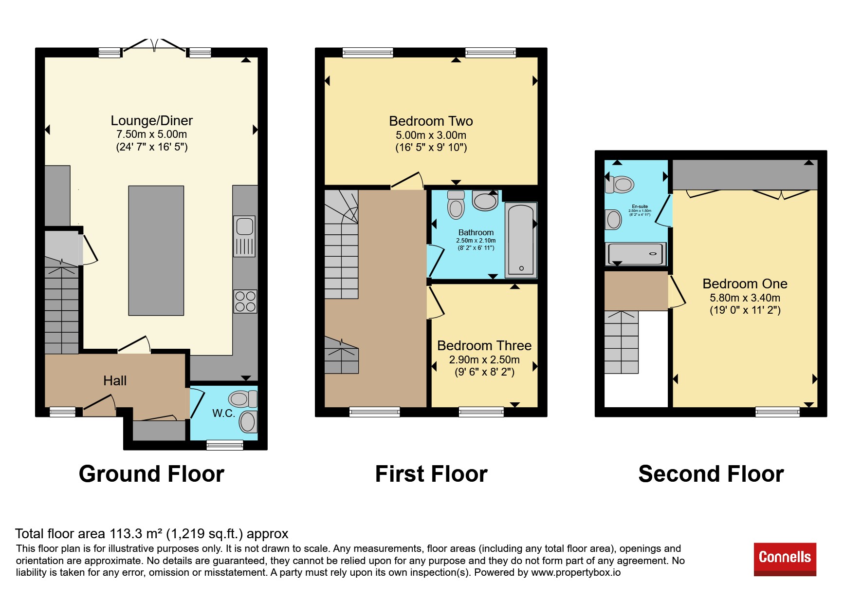5, Avenue La Fleche, CHIPPENHAM floorplan