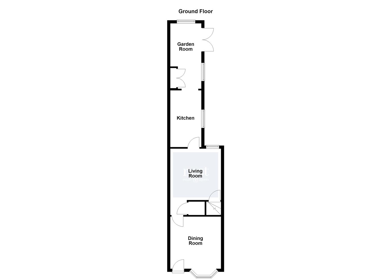 4, Albion Street, Leicester floorplan