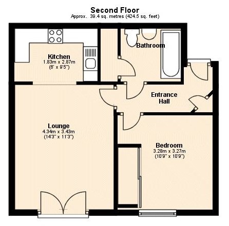 1 Bedrooms Flat to rent in Horn Lane, Acton, London W3