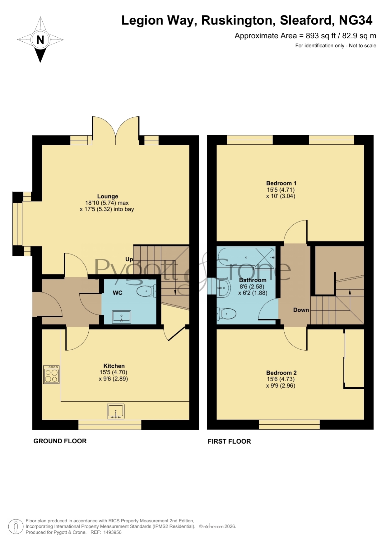29, Legion Way, Sleaford floorplan