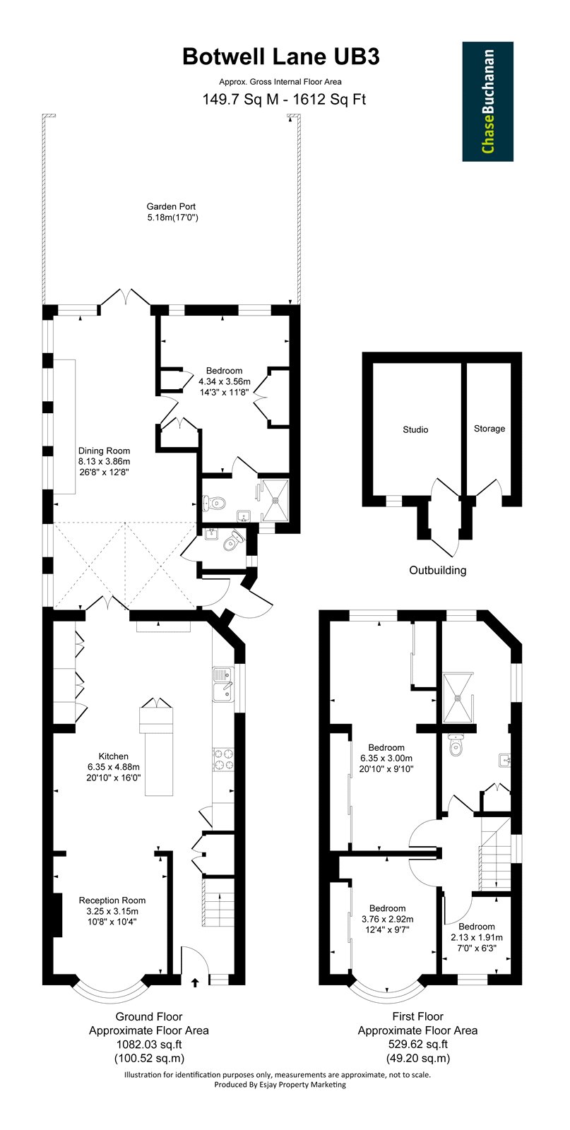 34, Botwell Lane, Hayes floorplan
