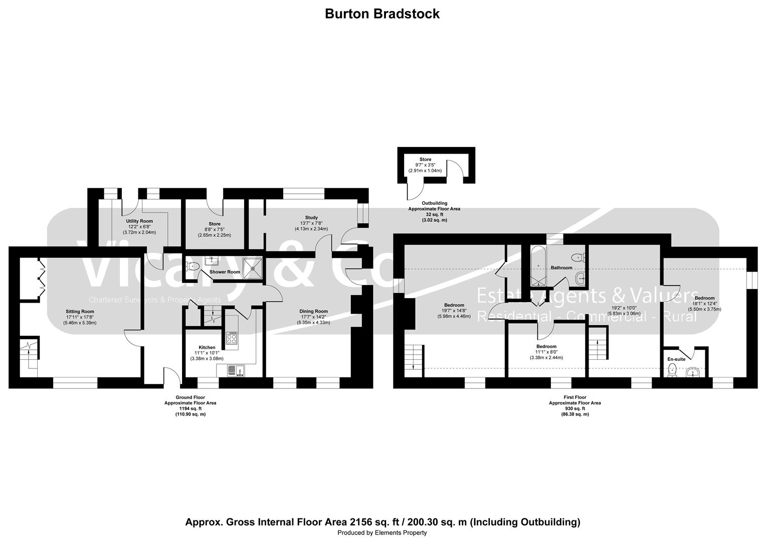 Rookery Cottage, Church Street, Burton Bradstock floorplan