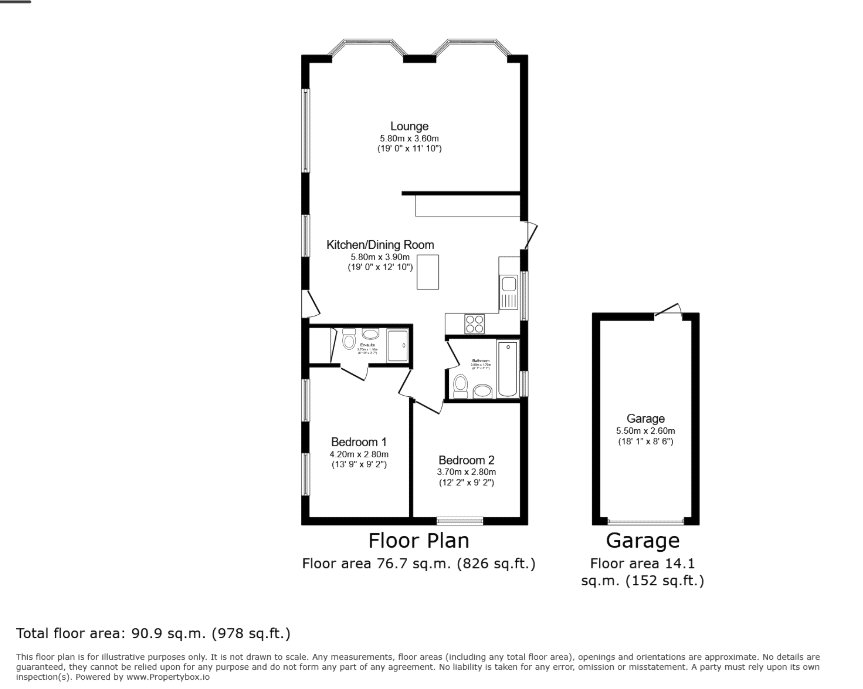 5, The Copse, Hoo floorplan