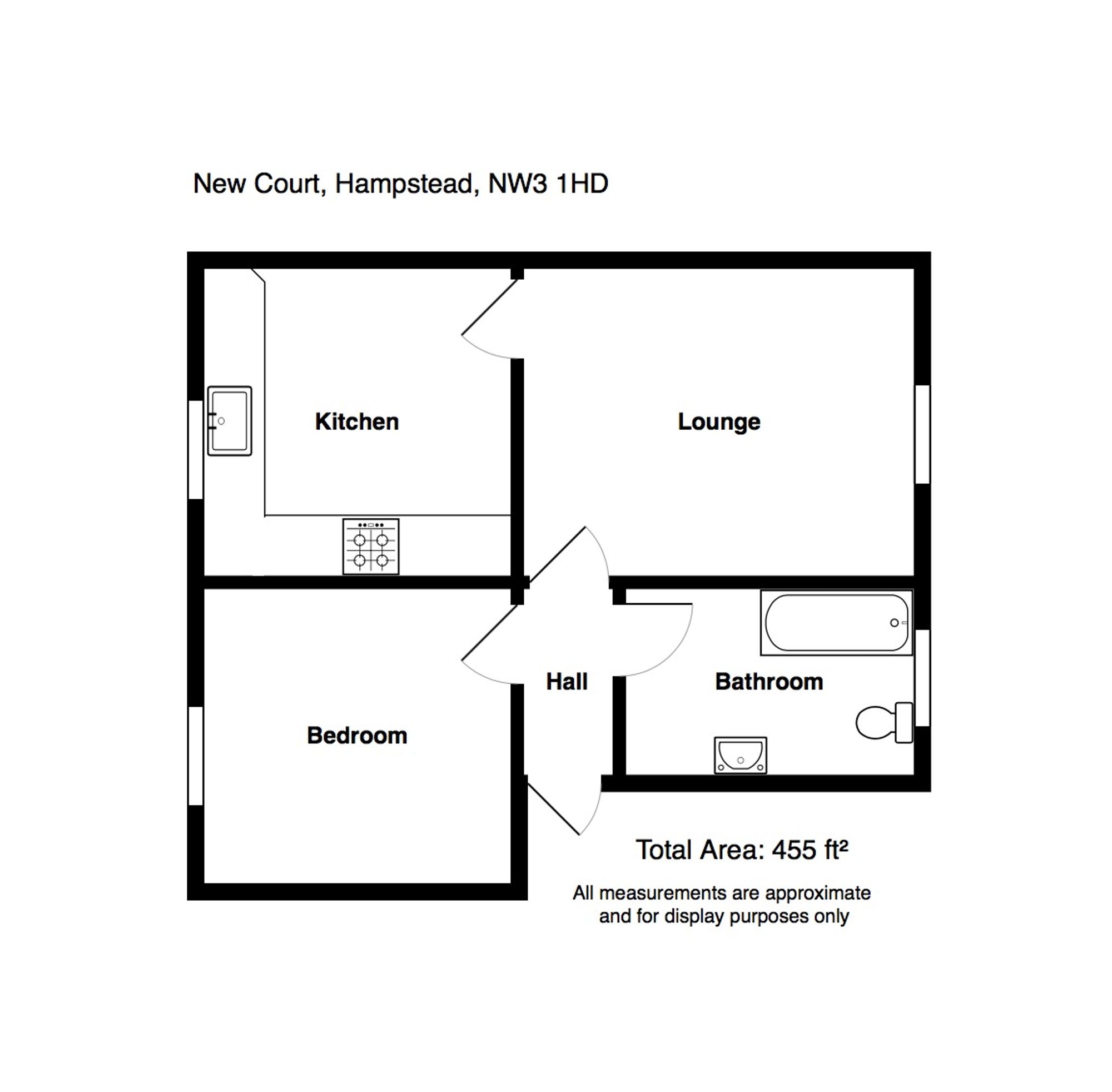 Flat 8, New Court Lutton Terrace, London floorplan