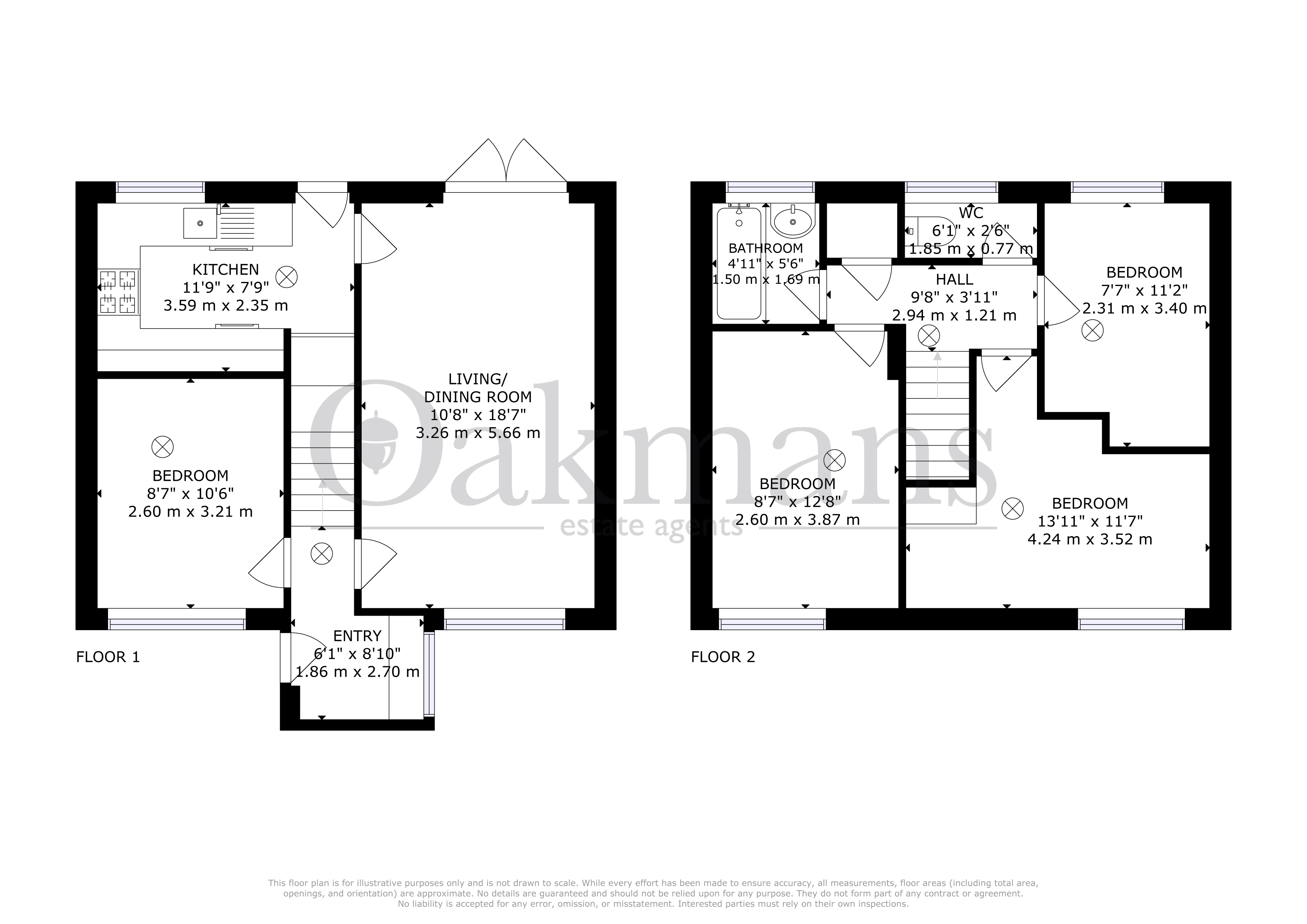 3, Leabon Grove, Birmingham floorplan